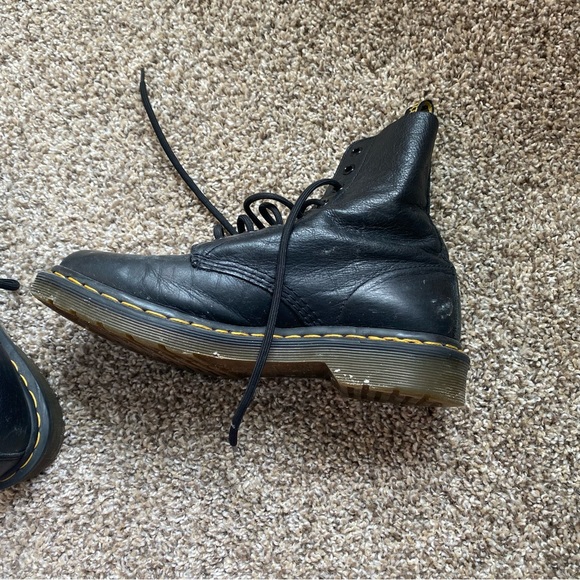 Dr Martens 1460 Women’s Pascal Virginia Leather Boots - Picture 3 of 5